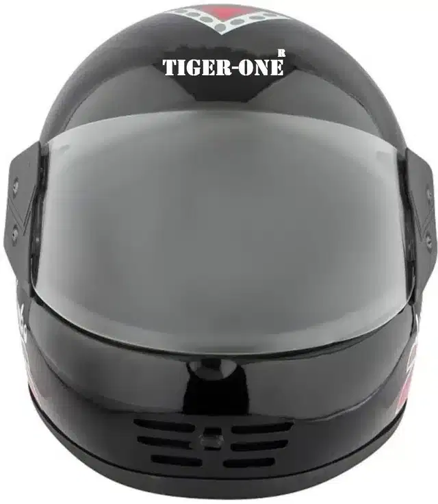 Full Face Bike Helmet for Men & Women, Black, M