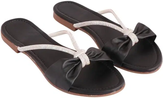 Acknew Women Flat, Black (6)