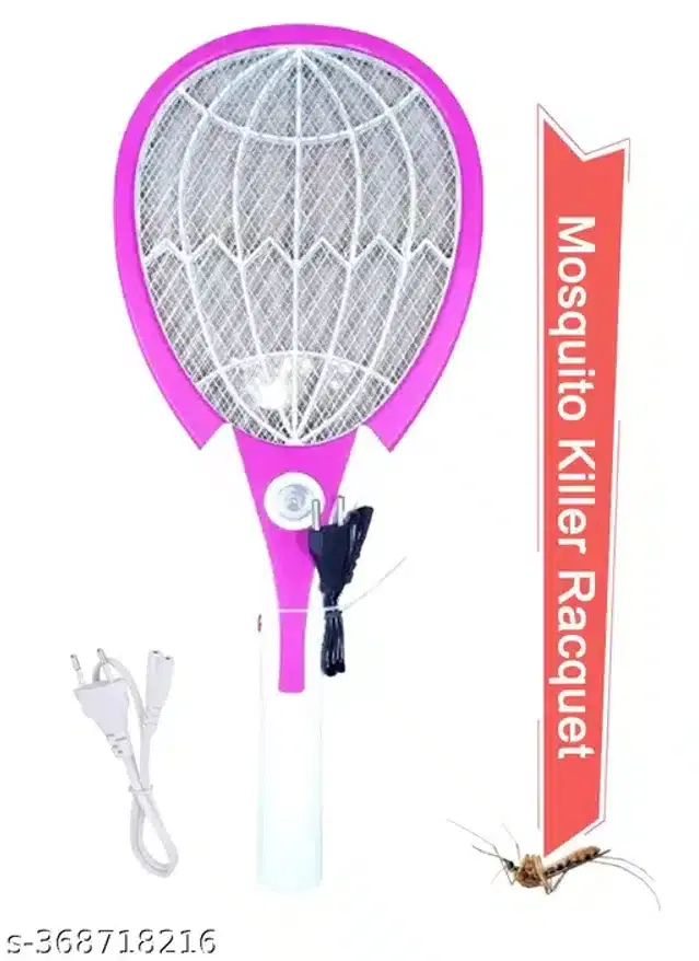 Rechargeable Mosquito Killing Racket, Multicolor