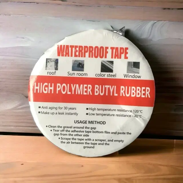 Aluminium Single Sided Self Adhesive Tape, Silver, 5 m