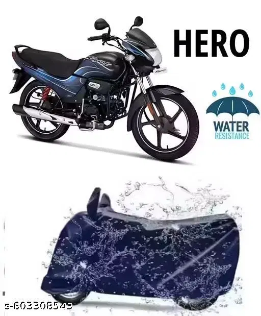 Polyester Cover For Bike/Scooter, Multicolour