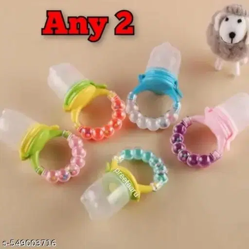 Preetaaru Pack Of 2 Baby Silicone R Fruit Nibbler 10 Ml Dental Care Product