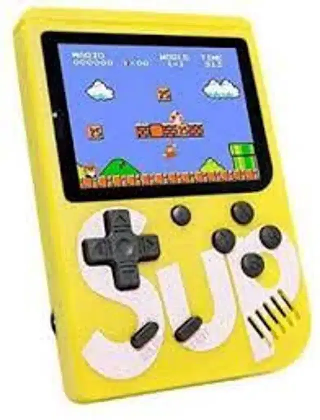 400 in 1 Sup Box Retro Classic Games Machine, Yellow