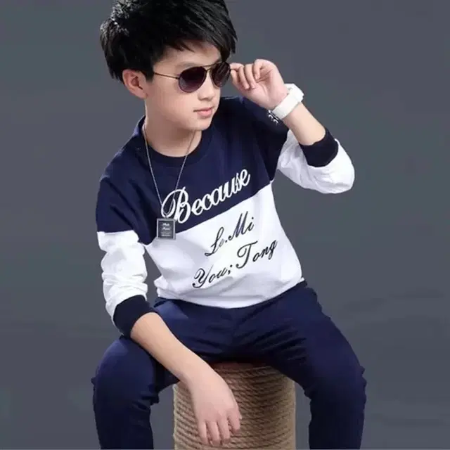Cotton Blend Round Neck T-Shirt for Boys (Multicolor, 2-3 Years)