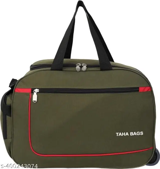 Polyester Duffel Bags, Olive