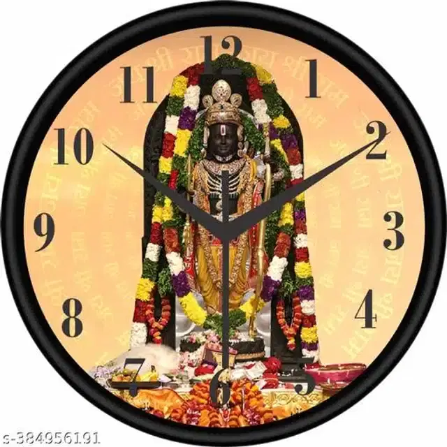 Analog Wall Clock for Home, Multicolor