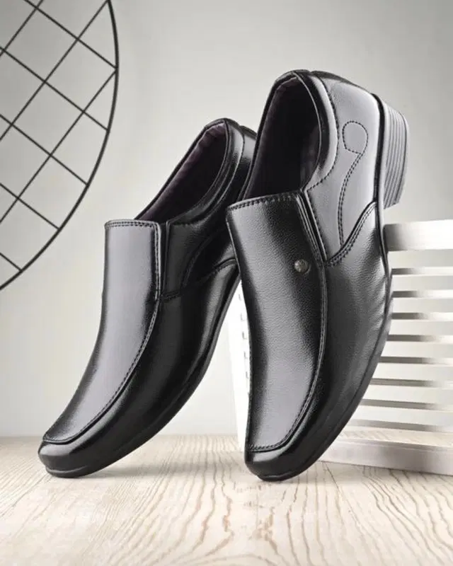 Formal Shoes for Men (Black, 6)