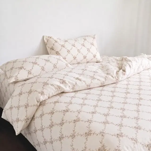 Home Elegance Micro King Bedsheet 88x96in Abstract Floral