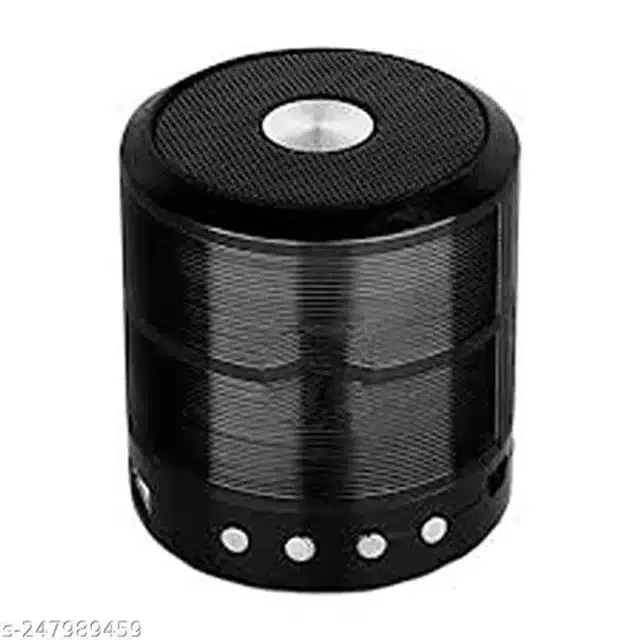 WS 887 Mini Bluetooth Speaker, Black