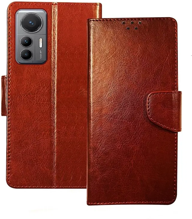 Flip Mobile Cover for Mi 2203129G/MI 12Lite, Multicolor
