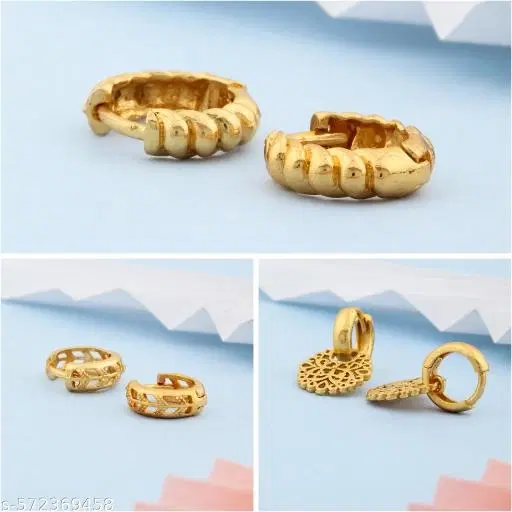 High Quality Earrings/Studs/Bali Combo