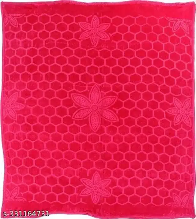 Microfiber Double Bed Blanket, Multicolor