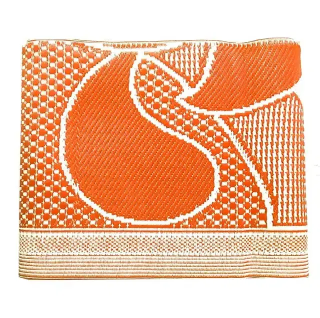 Plastic Floor Mat, Multicolor, 6x4 feet