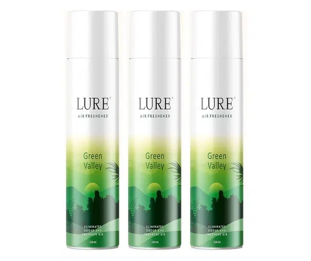 Green Valley Air Freshener, 220 ml, Pack of 3