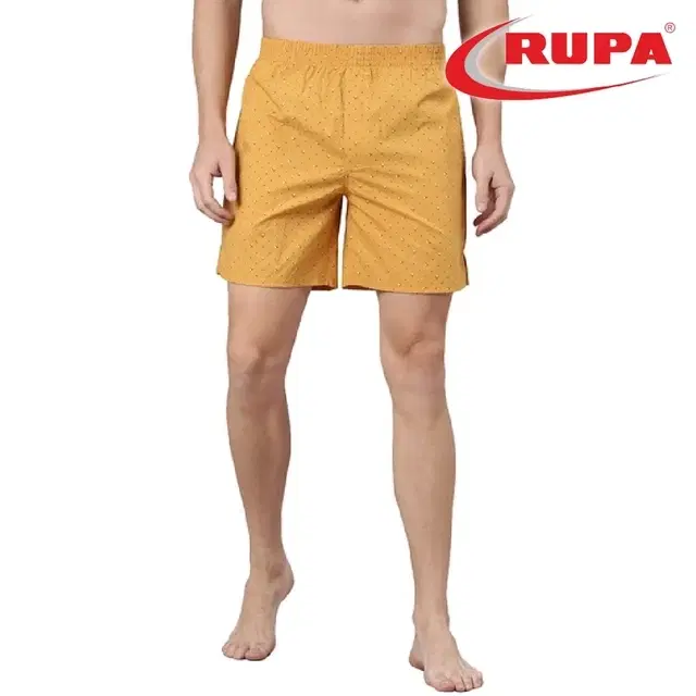 Rupa Jon Printed Boxer for Men Pack of 1, Assorted (95cm)