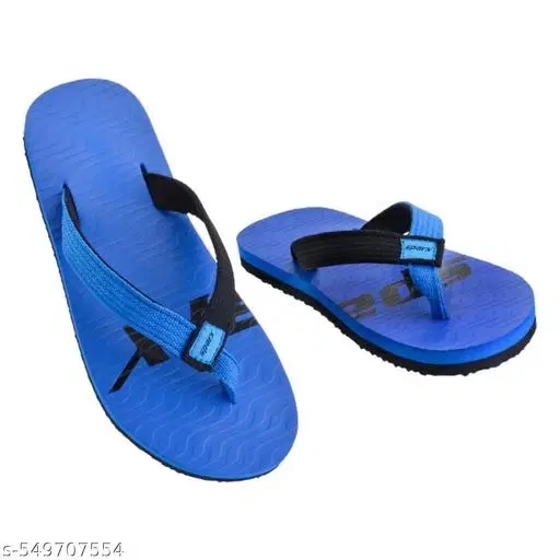 Sparx EVA Flip-flops for Men (Blue, 6)