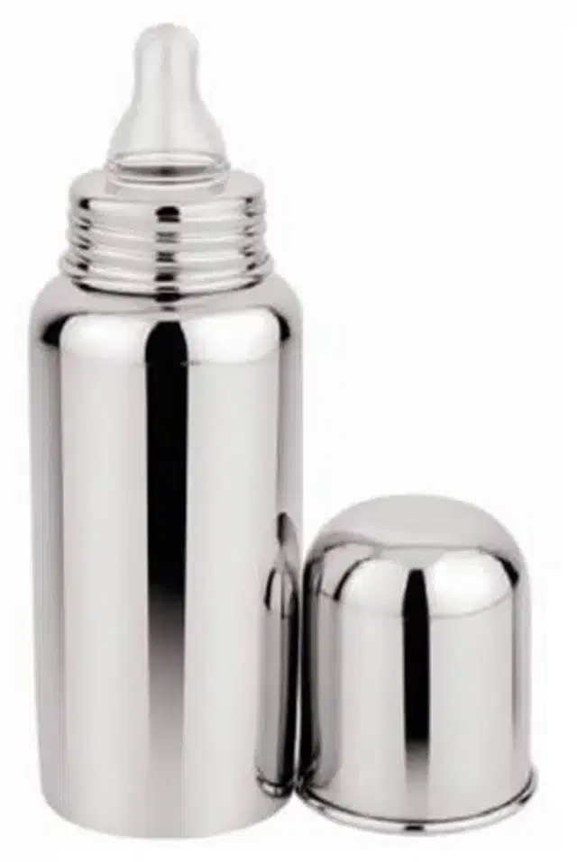 Stainless Steel Feeding Bottle for Kids, Stainless Steel, 250 ml