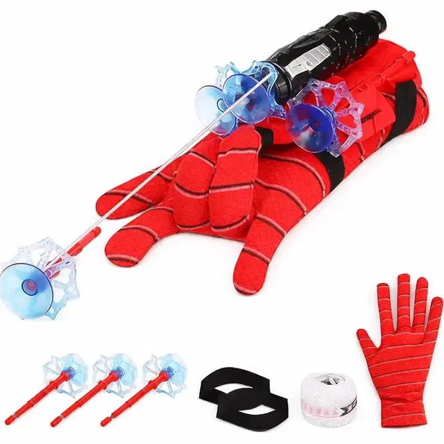 Spider Web Shooter Educational Toy Set  for Kids (Multicolor)
