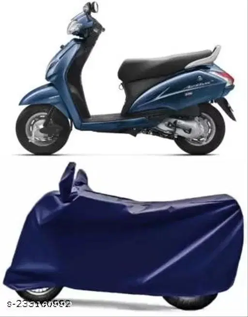 Polyester Cover For Bike/Scooter, Multicolour