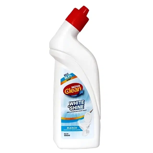 Nova Clean White & Shine Bleach Toilet Cleaner 500 ml