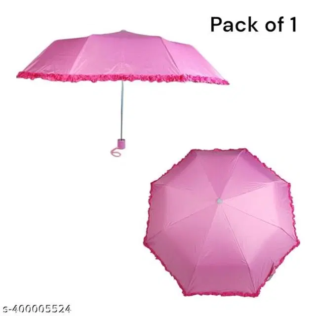 Polyester Foldable Umbrella, Assorted