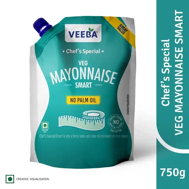 Veeba Chef's Special Veg Mayonnaise Smart 750 g