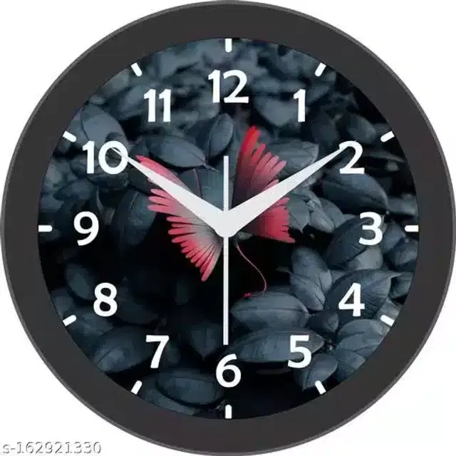 Wall Clock for Home, Multicolor, 10"