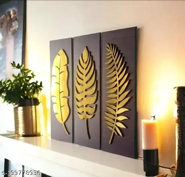 KC Art Wooden Wall Hanging, Multicolor