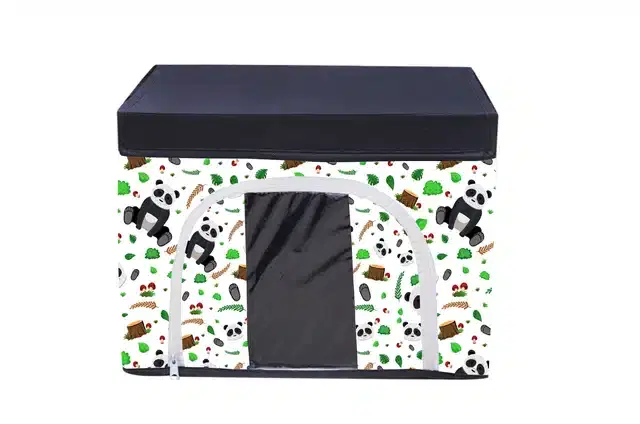 PVC Printed Multipurpose Storage Box, Multicolor