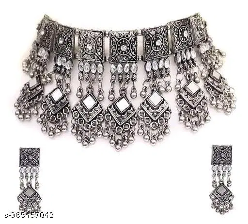 Fashionable Oxidised Jewellery Set for party wear