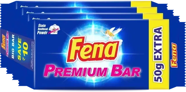 Fena Detergent Bar 4X300 g (Pack of 4)