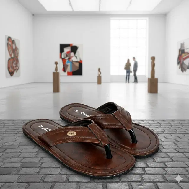 Flipflops for Men, brown (6)