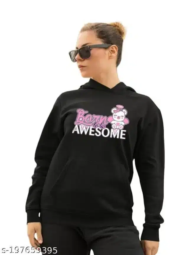 Hoodies For Women (Black, S)