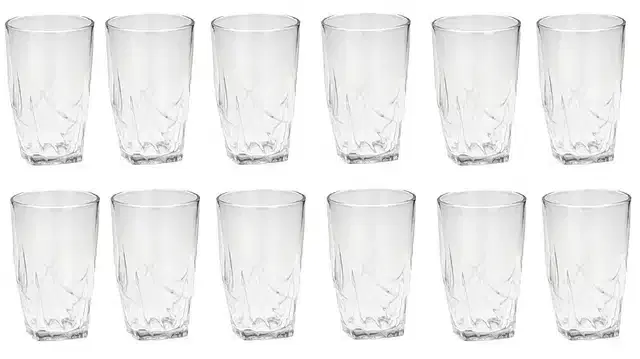 Liquor cum Cocktail Glasses, Transparent, 150 ml, Pack of 12