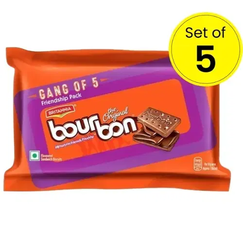 Britannia Bourbon 5X100 g (500 g)