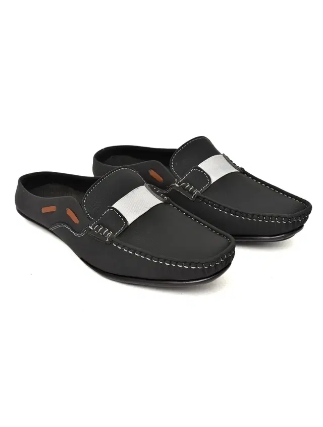 Attractive Loafers for Men, Black (8)