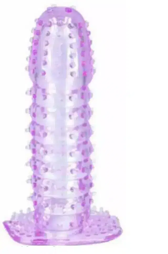 Reusable Crystal Condom, Purple