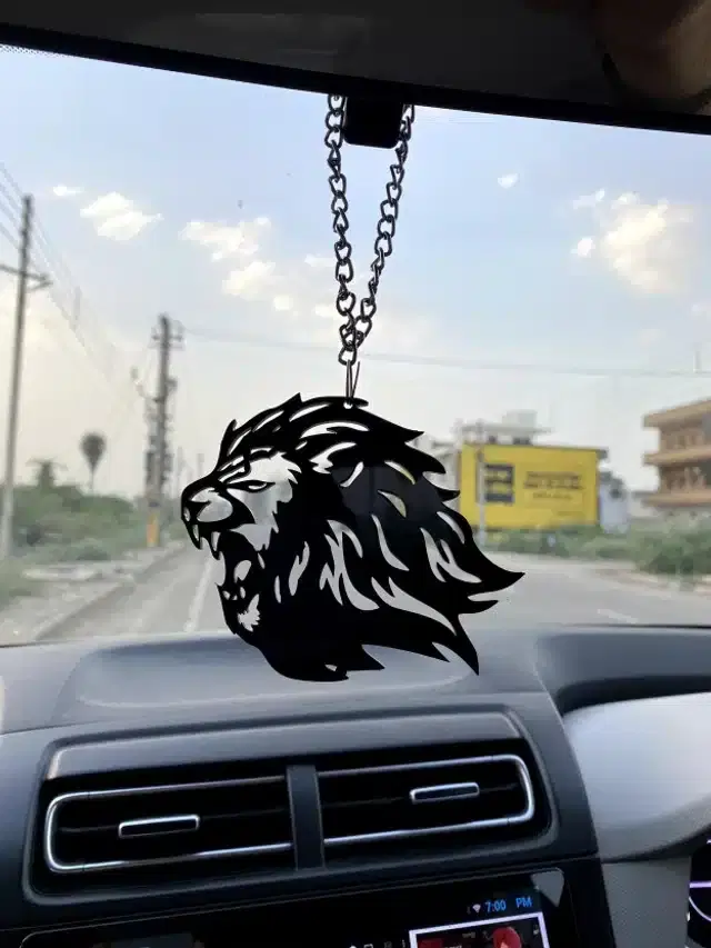 Hangings for Car, Black, 4x3 inches