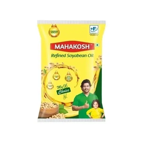Mahakosh Future Fit Refined Soyabean Oil 910 g (Pouch)