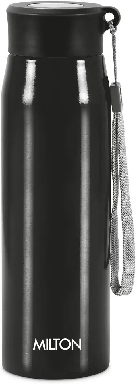 Milton Handy 850 Stainless Water , 750 ml Stainless Steel Bottle (Pack of 1, ) Black