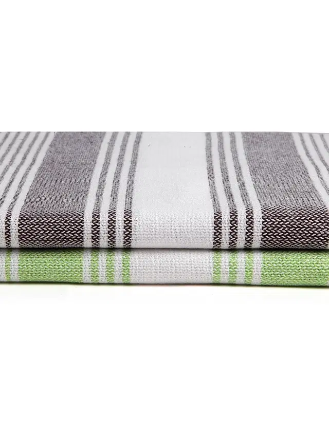 Cotton High Absorbent Bath Towels, Multicolor, Pack of 2