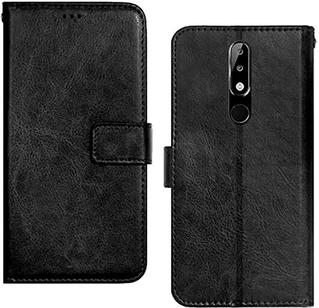 Flip Mobile Cover for Nokia 5.1 plus, Multicolor