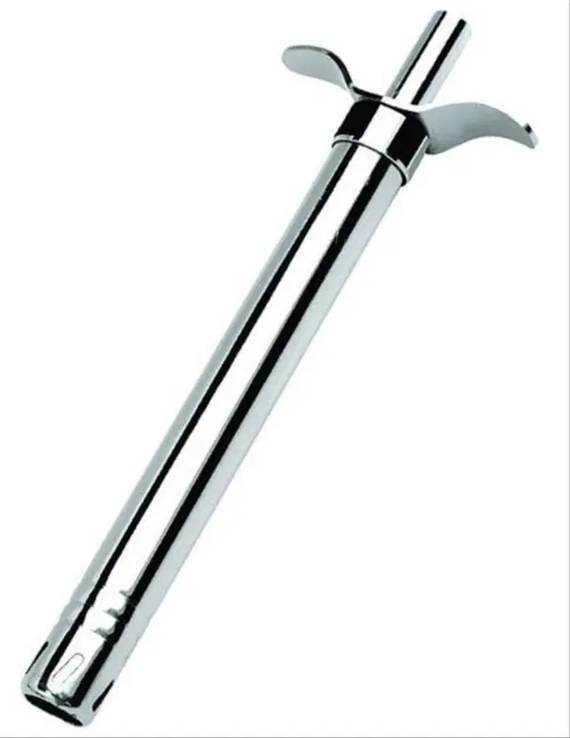 Stainless Steel Gas Stove Lighter, Silver