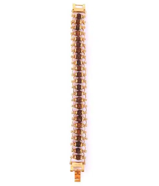 BHARDWAJ RETAILS Neelam - Golden Bracelet, Pack of 1 (Assorted) (BR89)