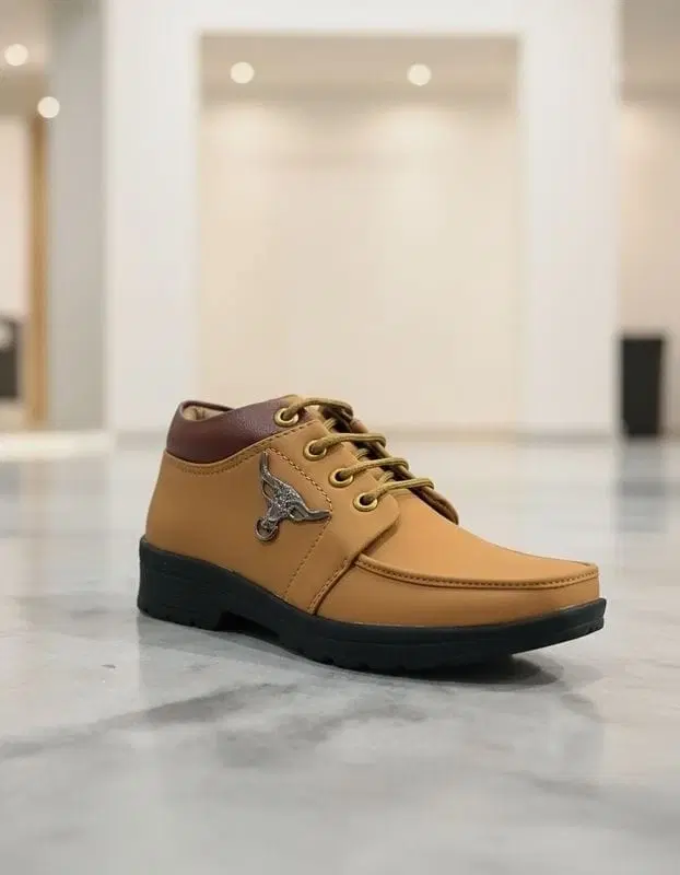 Boots for Men (Tan, 8)
