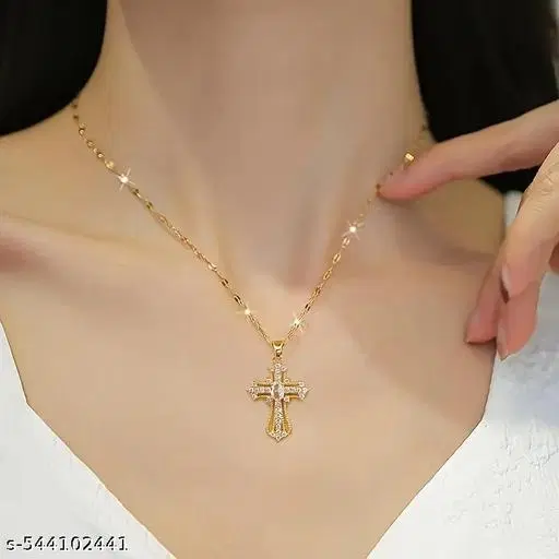 Christian Jesus Copper Alloy Cross