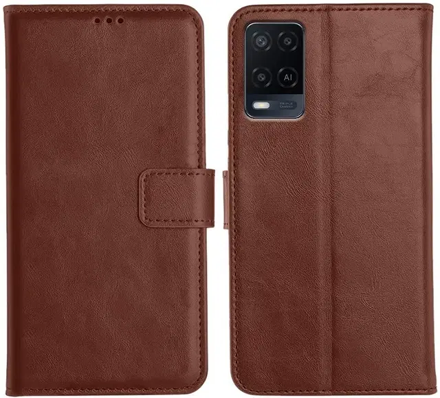 Flip Mobile Cover for OPPO A55 5G, Multicolor