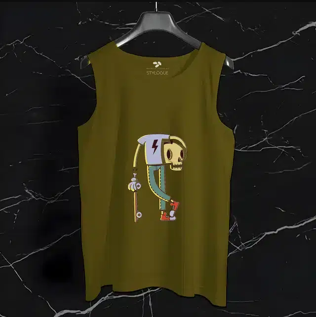 Vest for Men (Olive, M)