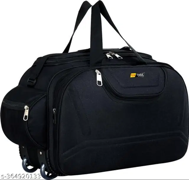 Polyester Duffel Bags, Black
