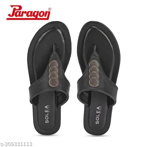 Paragon Sandals (Black, 6)